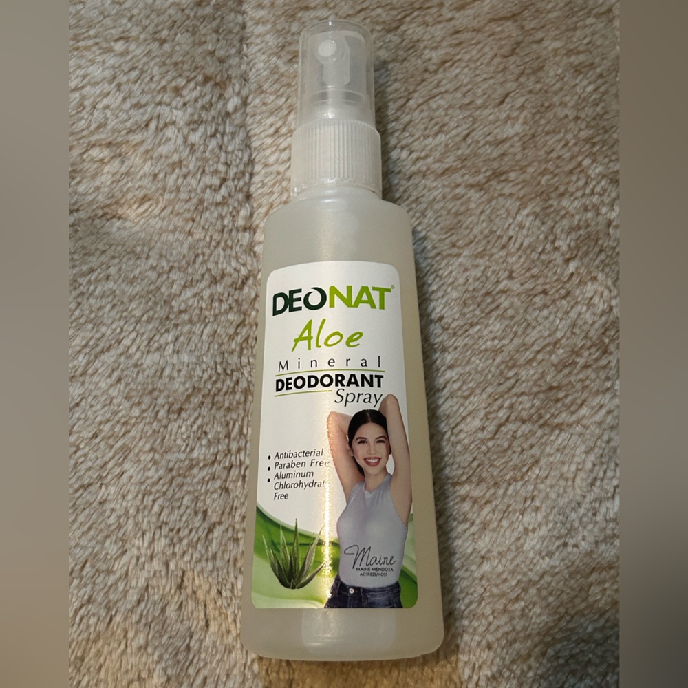 Aloe Mineral Deodorant Spray - White
